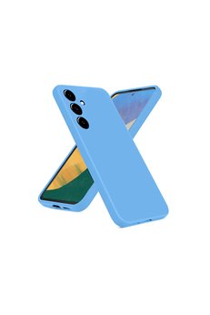 Evimdeyokyok Samsung Galaxy A36 Kılıf Nano İçi Kadife Silikon - Mavi