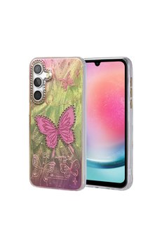 Evimdeyokyok Samsung Galaxy A24 4G Kılıf Blade Aynalı Desenli Kapak - Desen 5