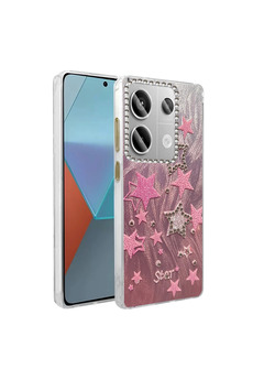 Evimdeyokyok Xiaomi Redmi Note 13 Pro 4G Kılıf Blade Aynalı Desenli Kapak - Desen 7