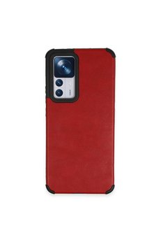 Evimdeyokyok Xiaomi Mi 12T Kılıf Loop Deri Silikon - Kırmızı