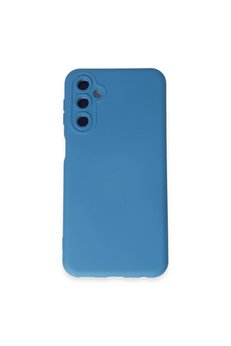 Evimdeyokyok Samsung Galaxy M34 5G Kılıf Nano İçi Kadife Silikon - Mavi
