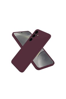 Evimdeyokyok Samsung Galaxy A36 Kılıf First Silikon - Mürdüm