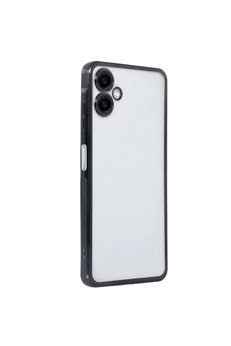 Evimdeyokyok Samsung Galaxy A06 Kılıf Razer Lensli Silikon - Siyah