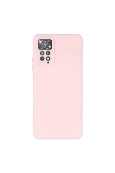 Evimdeyokyok Xiaomi Redmi Note 11 Pro Kılıf Nano İçi Kadife Silikon - Pudra