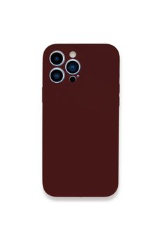 Evimdeyokyok Apple İphone 13 Pro Max Kılıf Lansman Legant Silikon - Bordo