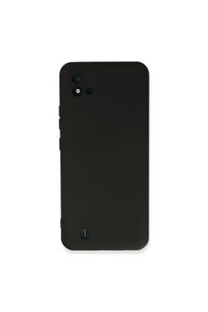 Evimdeyokyok Realme C11 2021 Kılıf Nano İçi Kadife Silikon - Siyah