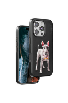 Evimdeyokyok Venco Apple İphone 16 Pro Max Perma Desenli Kapak - Siyah