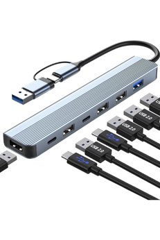 Evimdeyokyok Type-C Usb 7In1 3.0 Hub Zr1055
