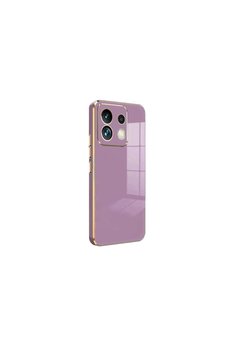 Evimdeyokyok Xiaomi Redmi Note 13 Pro 5G Kılıf Volet Silikon - Mor