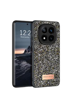 Evimdeyokyok Onegif Xiaomi Redmi Note 14 Pro 4G Bright Simli Kapak - Gümüş