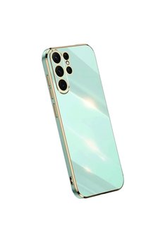 Evimdeyokyok Samsung Galaxy S25 Ultra Kılıf Volet Silikon - Açık Yeşil
