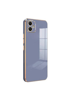 Evimdeyokyok Samsung Galaxy A05 Kılıf Volet Silikon - Mavi