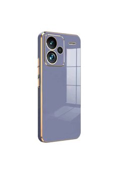 Evimdeyokyok Xiaomi Redmi Note 13 Pro Plus Kılıf Volet Silikon - Mavi