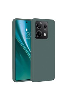 Evimdeyokyok Xiaomi Redmi Note 13 Pro 4G Kılıf First Silikon - Koyu Yeşil