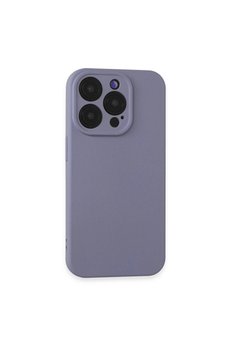 Evimdeyokyok Apple İphone 15 Pro Kılıf Nano İçi Kadife Silikon - Lila