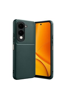 Evimdeyokyok Vivo Y29S Auto Focus Karbon Kapak - Koyu Yeşil
