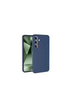Evimdeyokyok Samsung Galaxy S24 Fe Kılıf Nano İçi Kadife Silikon - Lacivert