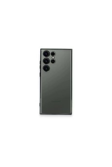 Evimdeyokyok Samsung Galaxy S23 Ultra Kılıf Razer Lensli Silikon - Yeşil