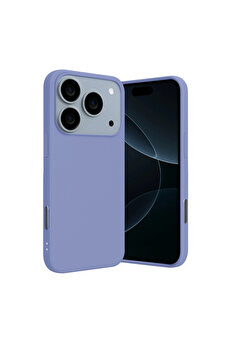 Evimdeyokyok Apple İphone 17 Pro Nano İçi Kadife Silikon - Lila