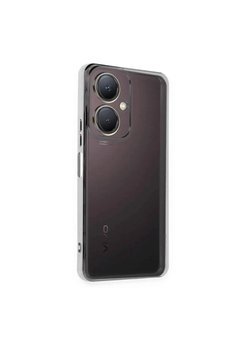 Evimdeyokyok Vivo Y27 Kılıf Razer Lensli Silikon - Gümüş