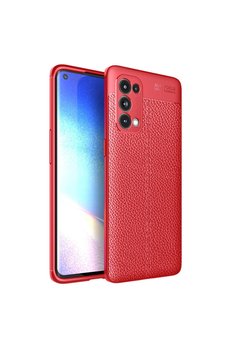 Evimdeyokyok Oppo Reno 5 Pro Kılıf Auto Focus Kapak - Kırmızı