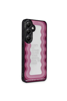 Evimdeyokyok Samsung Galaxy S24 Kılıf Mirror Desenli Kapak - Mirror - 11