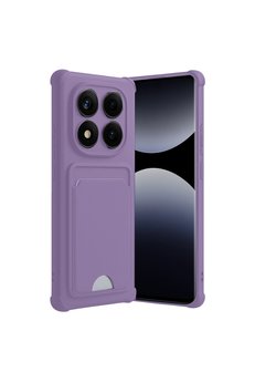 Evimdeyokyok Xiaomi Redmi Note 14 Pro Plus Kelvin Kartvizitli Silikon - Lila