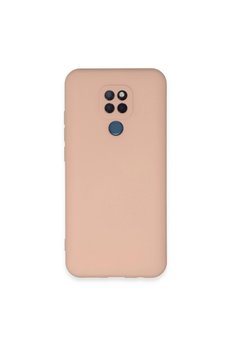 Evimdeyokyok General Mobile Gm 20 Kılıf Nano İçi Kadife Silikon - Pudra