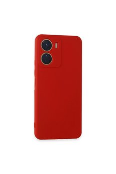 Evimdeyokyok Vivo Y16 Kılıf First Silikon - Kırmızı