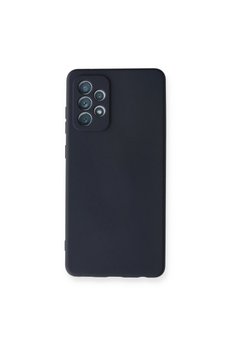 Evimdeyokyok Samsung Galaxy A72 Kılıf Nano İçi Kadife Silikon - Lacivert