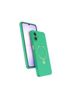Evimdeyokyok Samsung Galaxy A07 4G Regal Magsafe Standlı Kapak - Yeşil