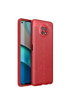 Evimdeyokyok Xiaomi Redmi Note 9 5G Kılıf Auto Focus Kapak - Kırmızı
