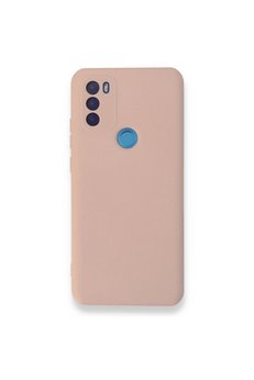 Evimdeyokyok General Mobile Gm 21 Plus Kılıf Nano İçi Kadife Silikon - Pudra