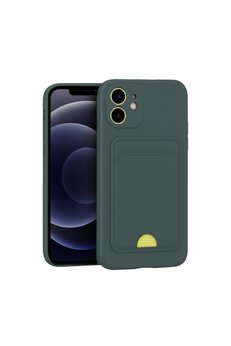Evimdeyokyok Apple İphone 11 Kılıf Kelvin Kartvizitli Silikon - Koyu Yeşil