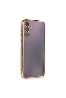 Evimdeyokyok Samsung Galaxy A14 4G Kılıf Razer Lensli Silikon - Gold