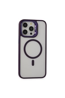 Evimdeyokyok Joko Apple İphone 14 Pro Kılıf Roblox Lens Magsafe Standlı Kapak - Derin Mor