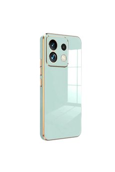 Evimdeyokyok Xiaomi Redmi Note 13 Pro 5G Kılıf Volet Silikon - Açık Yeşil