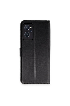 Evimdeyokyok Realme 9İ 4G Trend S Plus Kapaklı Kılıf - Siyah