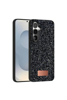 Evimdeyokyok Onegif Samsung Galaxy S25 Plus Bright Simli Kapak - Siyah