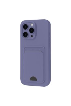 Evimdeyokyok Apple İphone 16 Pro Max Kılıf Kelvin Kartvizitli Silikon - Lila