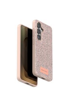 Evimdeyokyok Onegif Samsung Galaxy S26 Plus Bright Simli Kapak - Pembe