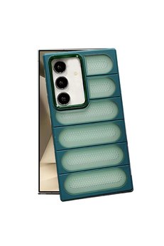 Evimdeyokyok Samsung Galaxy S24 Plus Kılıf Airmax Silikon Kapak - Koyu Yeşil