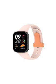 Evimdeyokyok Xiaomi Redmi Watch 3 Origin Silikon Kordon (Saat Değildir) - Pudra
