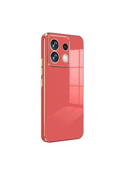 Evimdeyokyok Xiaomi Poco M6 Pro 4G Kılıf Volet Silikon - Kırmızı
