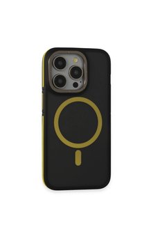 Evimdeyokyok Joko Apple İphone 14 Pro Max Kılıf Rocky Magsafe Kapak - Siyah-Sarı