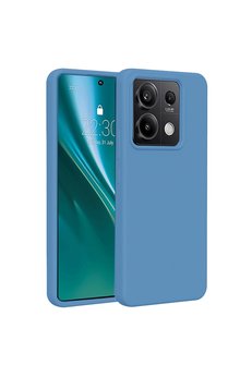 Evimdeyokyok Xiaomi Redmi Note 13 Pro 5G Kılıf First Silikon - Mavi