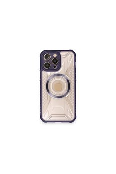 Evimdeyokyok Apple İphone 12 Pro Kılıf Prag Magneticsafe Kapak - Derin Mor