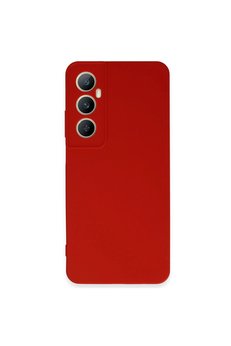 Evimdeyokyok Realme C65 Kılıf First Silikon - Kırmızı