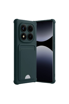 Evimdeyokyok Xiaomi Redmi Note 14 Pro Plus Kelvin Kartvizitli Silikon - Koyu Yeşil