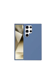 Evimdeyokyok Samsung Galaxy S24 Ultra Kılıf First Silikon - Mavi